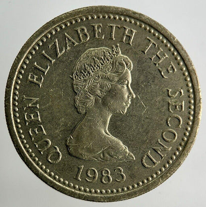 1983 Jersey £1 One Pound Coin | Very High Grade
