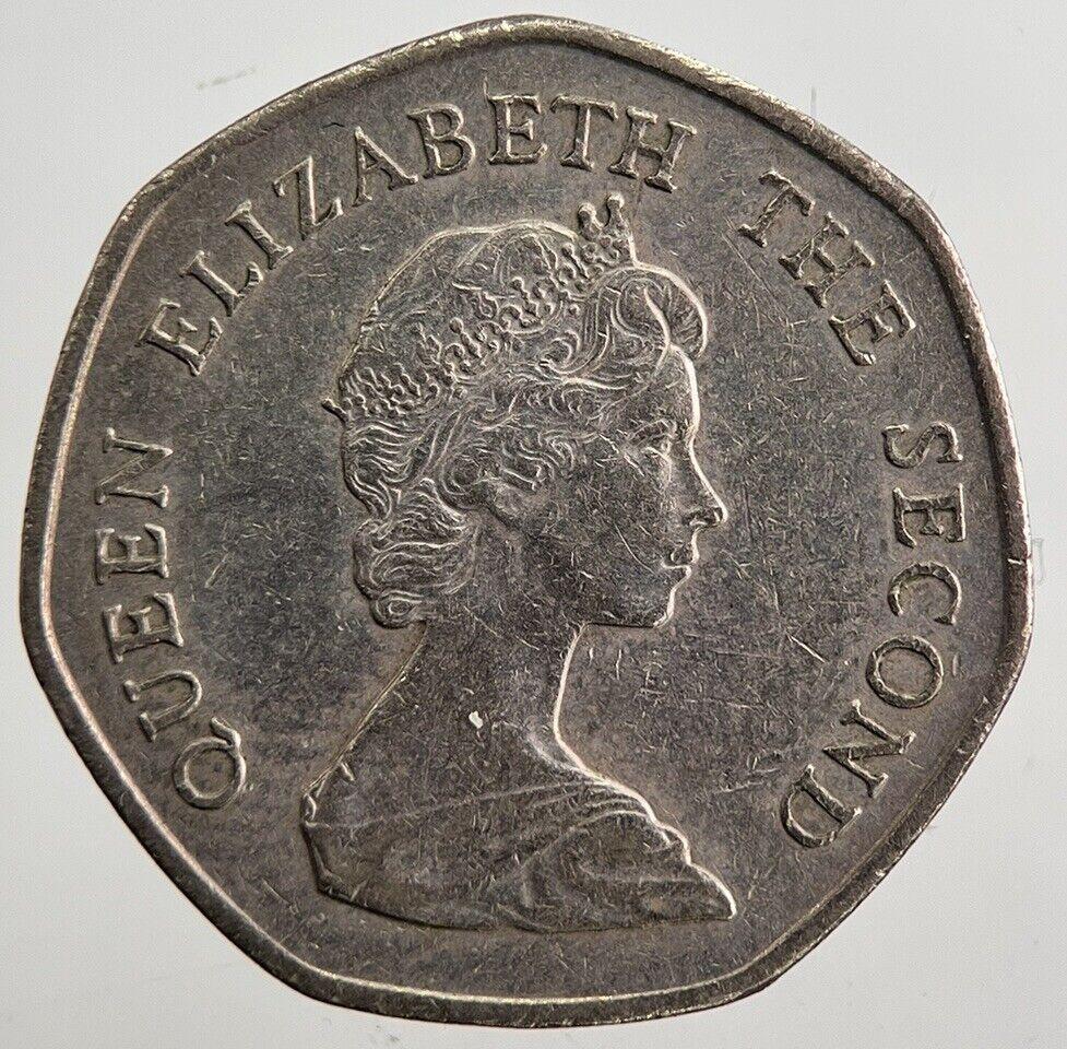 1982 Jersey 20p 20 Twenty-Pence Coin | Very High Grade | a4984