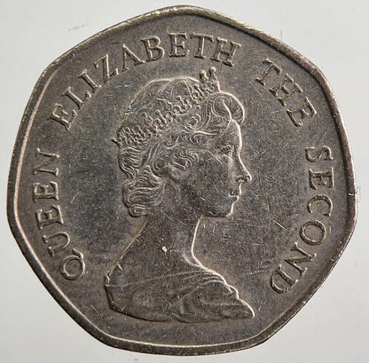 1982 Jersey 20p 20 Twenty-Pence Coin | Very High Grade | a4984
