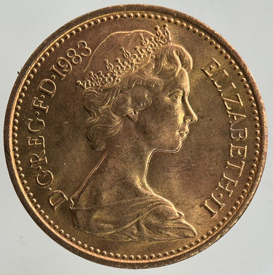 1983 Elizabeth II 2nd 1p One-Pence Coin | Very High Grade