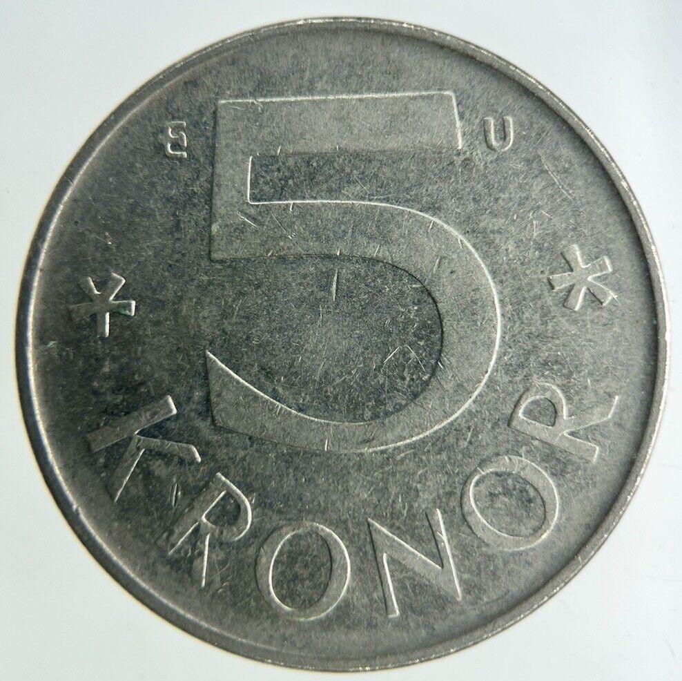 1983 Sweden 5 Kronor Coin | Fine Collectable Grade