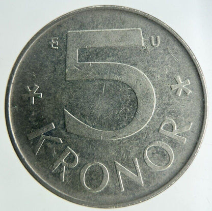 1983 Sweden 5 Kronor Coin | Fine Collectable Grade