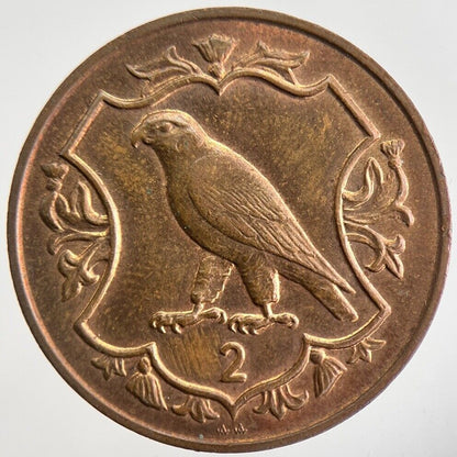1984 Isle of Man 2 Two-Pence Coin | Very High Grade | a4816
