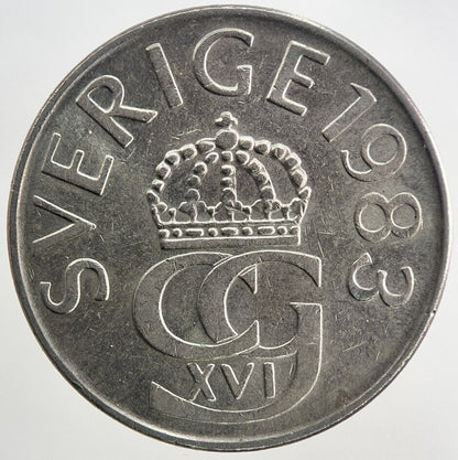 1983 Sweden 5 Kronor Coin | Very High Grade