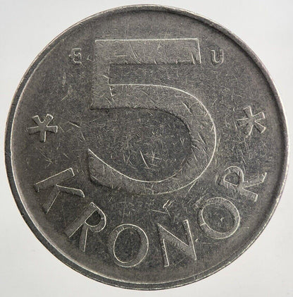 1984 Sweden 5 Kronor Coin | Very High Grade