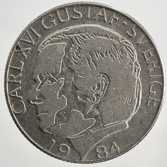 1984 Sweden 1 Krona Coin | Very High Grade