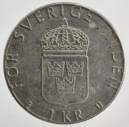 1984 Sweden 1 Krona Coin | Very High Grade