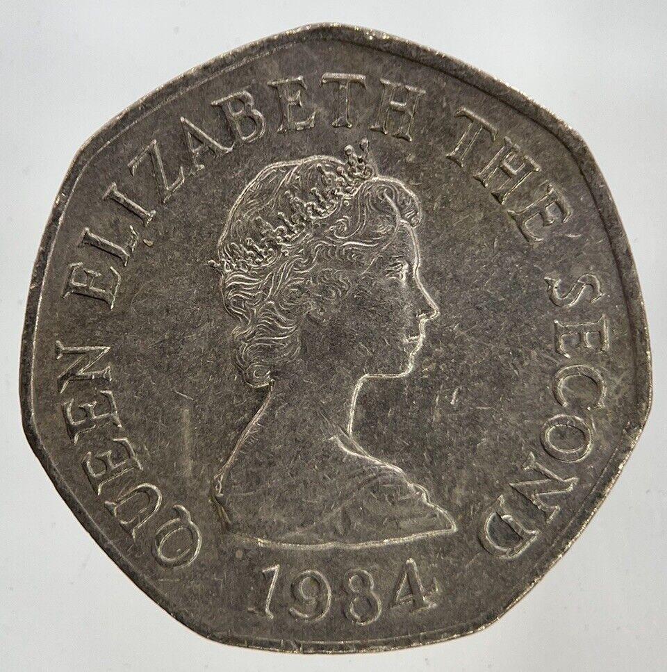 1984 Jersey 20p Twenty-Pence Coin | Fine Collectable Grade