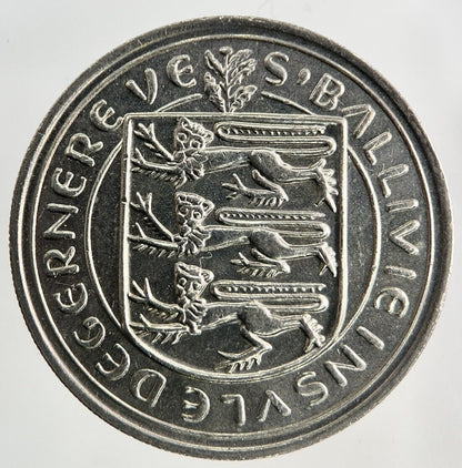 1984 Guernsey 10p Ten-Pence Coin | Fine Collectable Grade