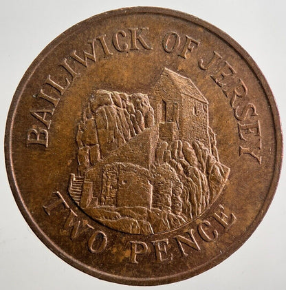 1984 Jersey 2p Two-Pence Coin | Very High Grade | a4966
