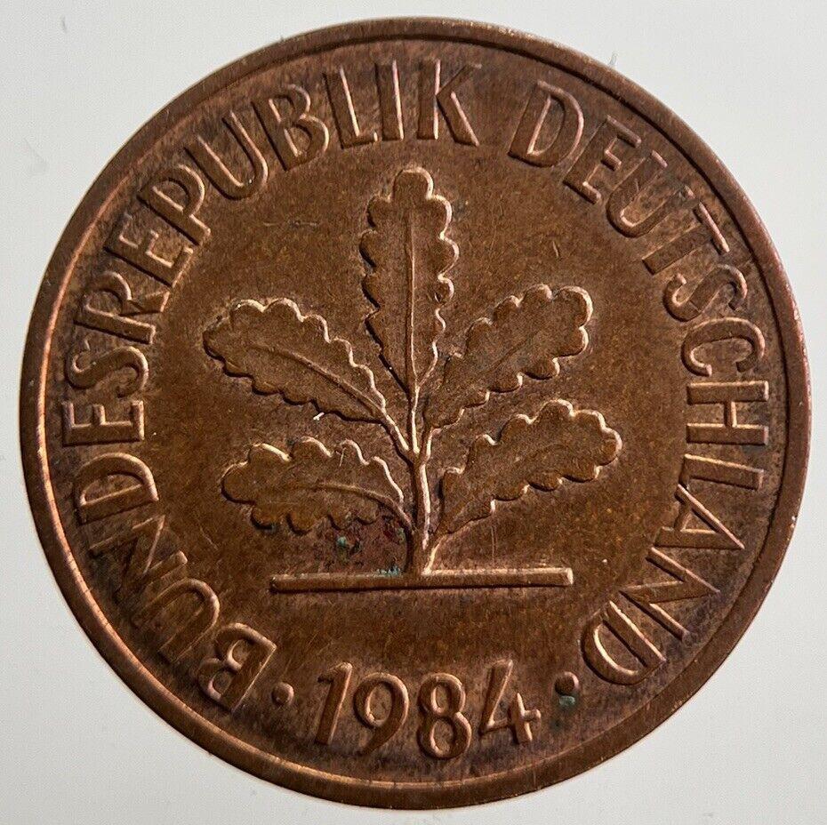 1984 Germany 2 Pfennig Coin | Very High Grade | a4951