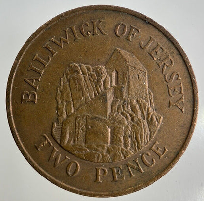 1984 Jersey 2p Two-Pence Coin | Fine Collectable Grade