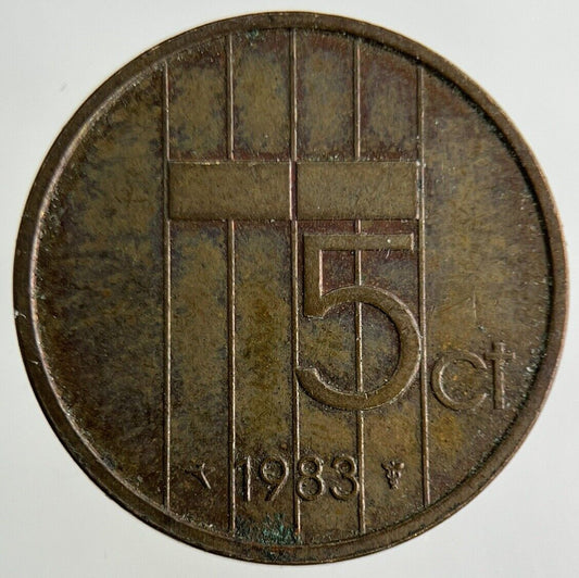 1983 Netherlands 5 Cents Coin | Fine Collectable Grade