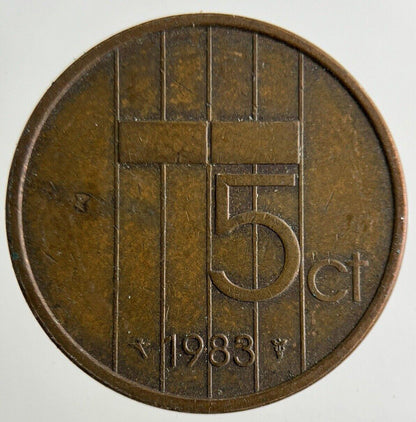 1983 Netherlands 5 Cents Coin | Fine Collectable Grade