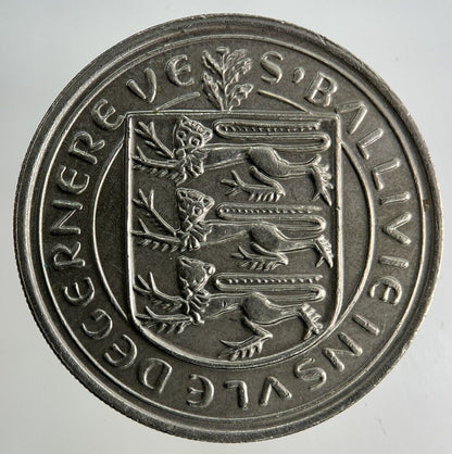 1984 Guernsey 10p Ten-Pence Coin | Fine Collectable Grade