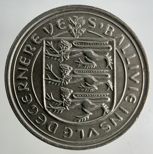 1984 Guernsey 10p Ten-Pence Coin | Fine Collectable Grade