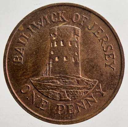 1984 Jersey 1p 1 One Penny Coin | Very High Grade | a4998