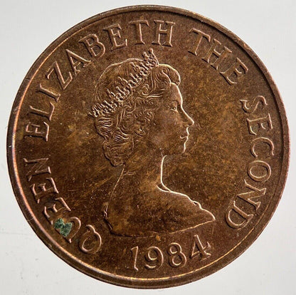 1984 Jersey 1p 1 One Penny Coin | Very High Grade | a4998