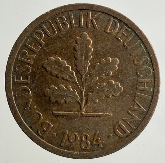1984 Germany 1 Pfennig Coin | Fine Collectable Grade