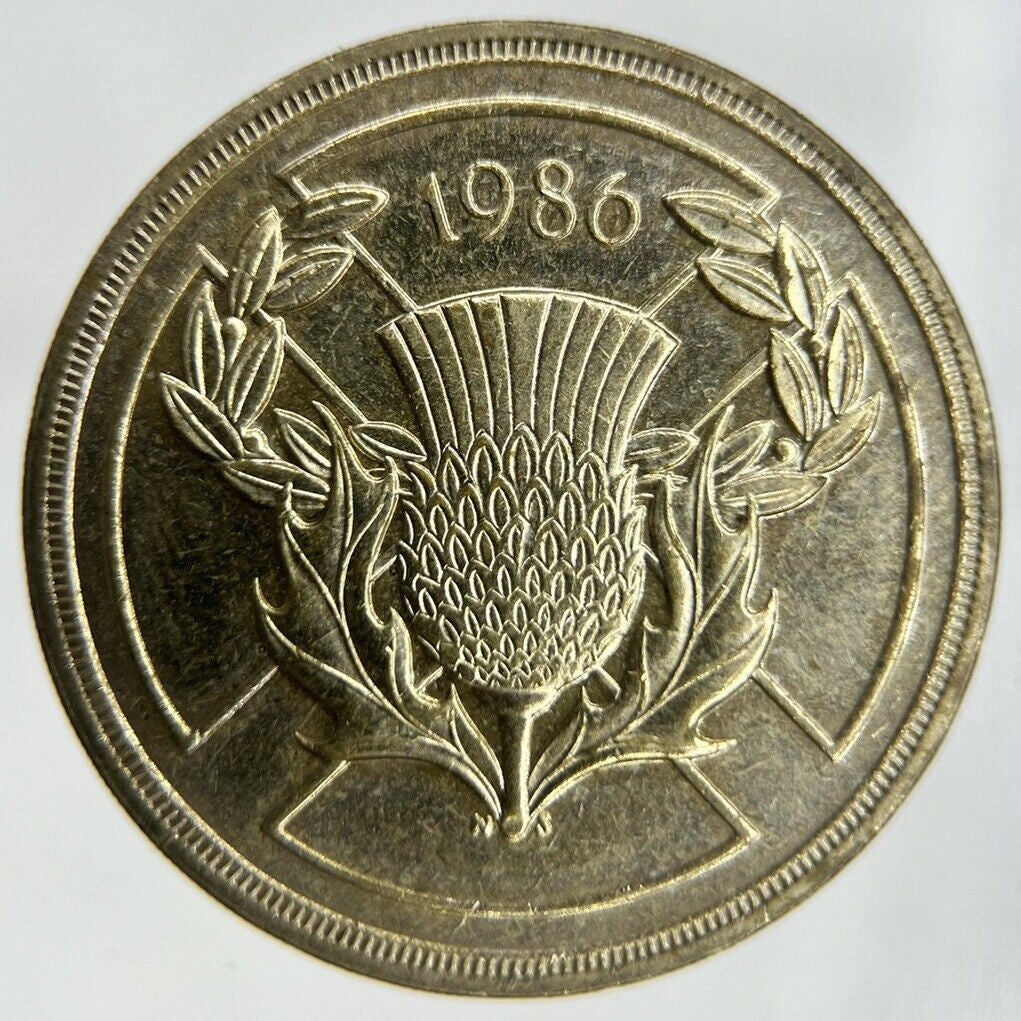 1986 British £2 Two Pounds Coin | Fine Collectable Grade