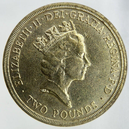 1986 British £2 Two Pounds Coin | Fine Collectable Grade