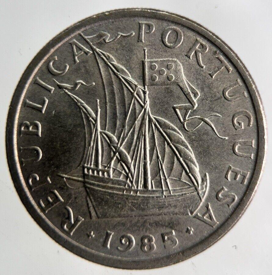 1985 Portugal 5 Escudos Coin | Fine Collectable Grade