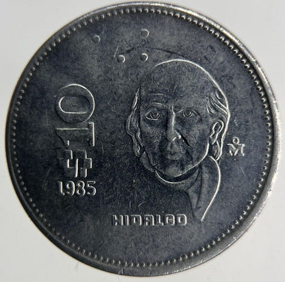 1985 Mexico 10 Pesos Coin | Very High Grade