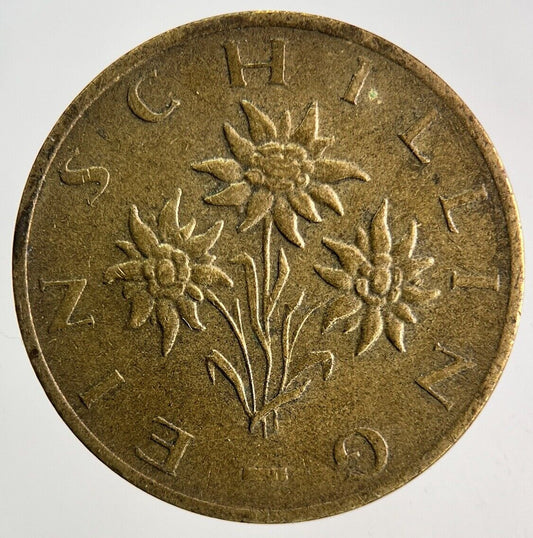 1985 Austria One Schilling Coin | Fine Collectable Grade