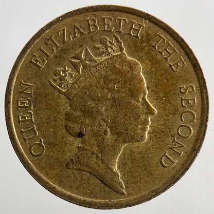 1986 Hong Kong 10 Cents Coin | Fine Collectable Grade