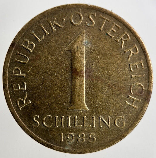 1985 Austria 1 Schilling Coin | Fine Collectable Grade