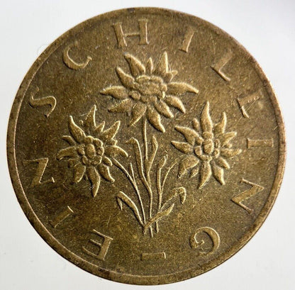 1985 Austria 1 Schilling Coin | Fine Collectable Grade