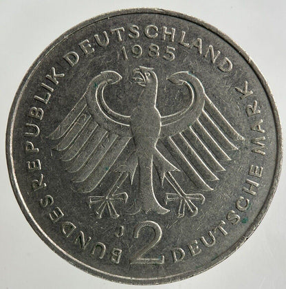 1985 Germany 2 Mark Coin | Fine Collectable Grade