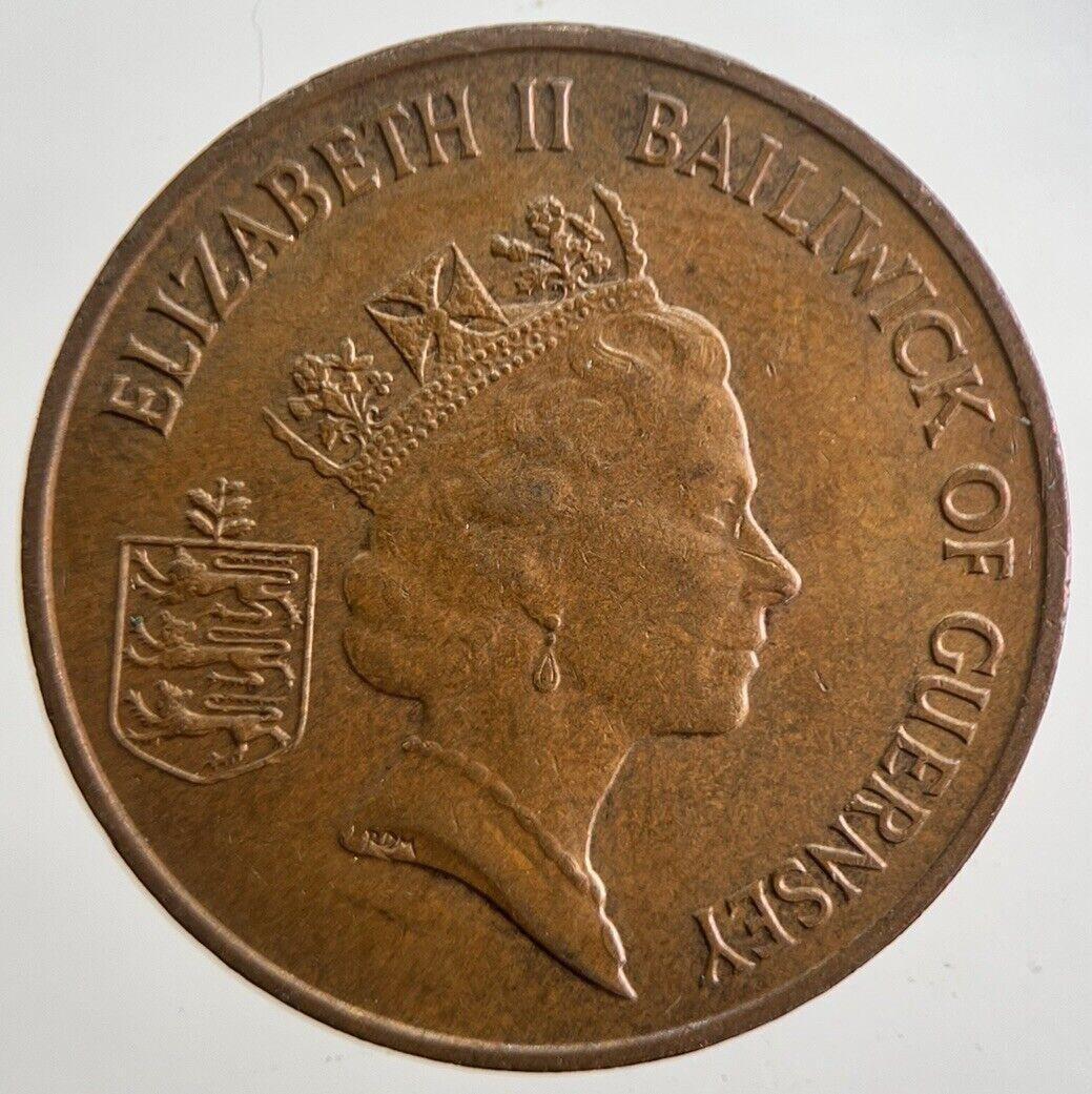 1986 Jersey 2 Two-Pence Coin | Very High Grade | a4892