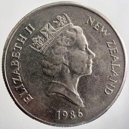 1986 New Zealand 50 Cent Coin | Very High Grade | a7595