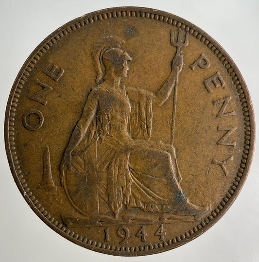 1944 George VI One Penny Coin | Collectable Grade