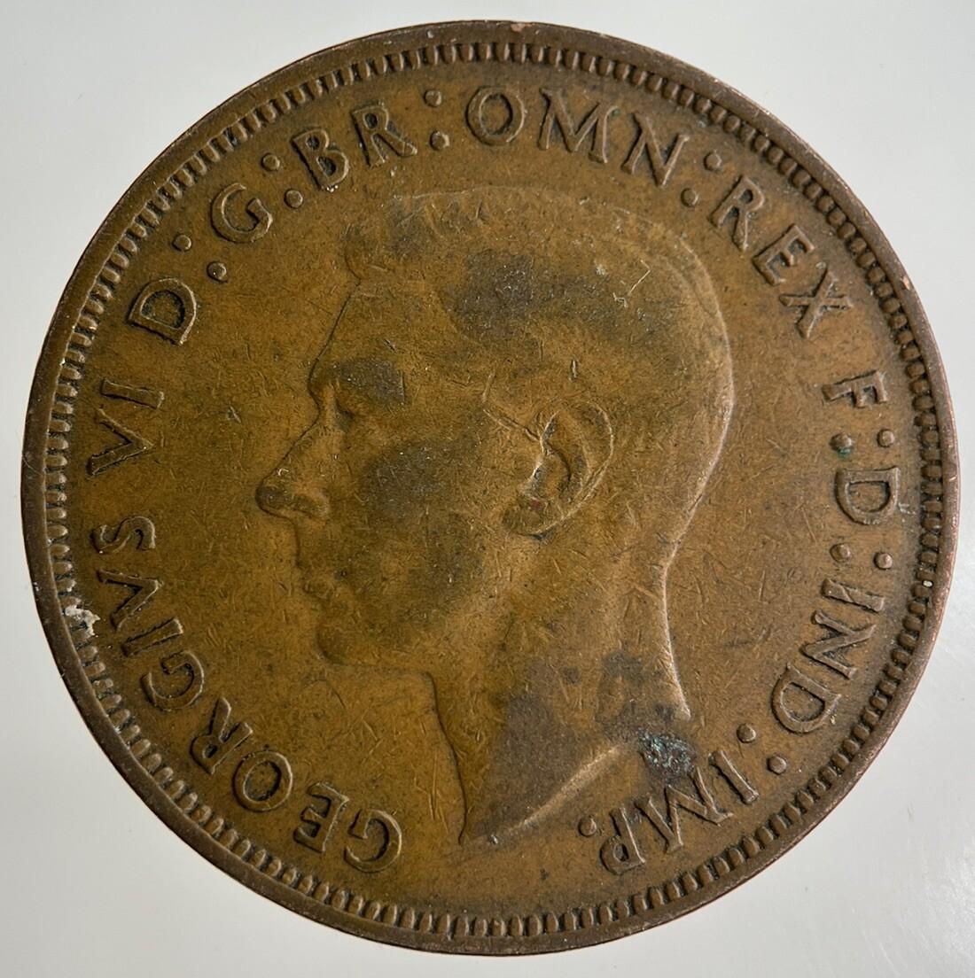 1944 George VI One Penny Coin | Collectable Grade