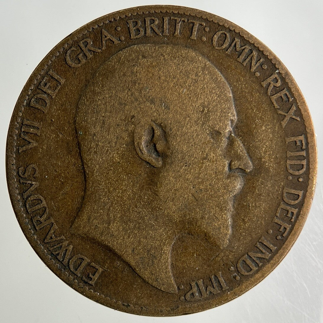 1909 Edward VII Half-Penny Coin | Collectable Grade
