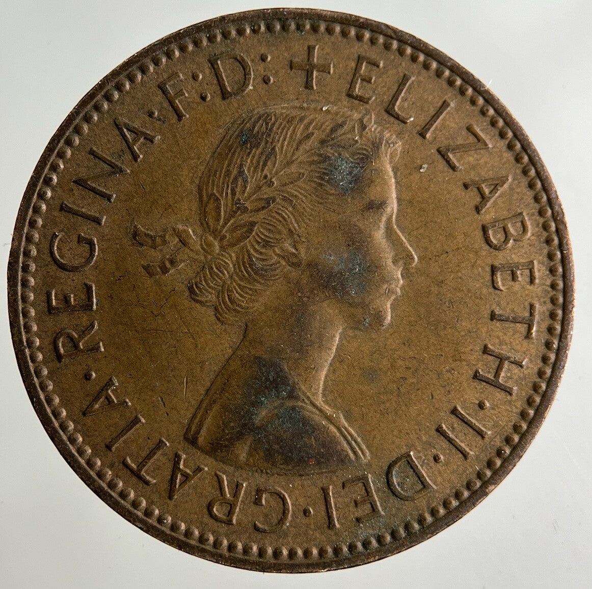 1966 Elizabeth II 2nd Half-Penny Coin | Fine Collectable Grade