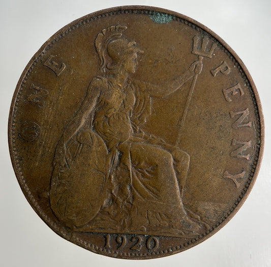 1920 George V One Penny Coin | Collectable Grade