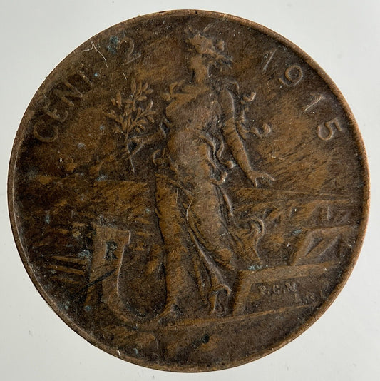 1915 Italy 2 Centesimi Coin | Collectable Grade