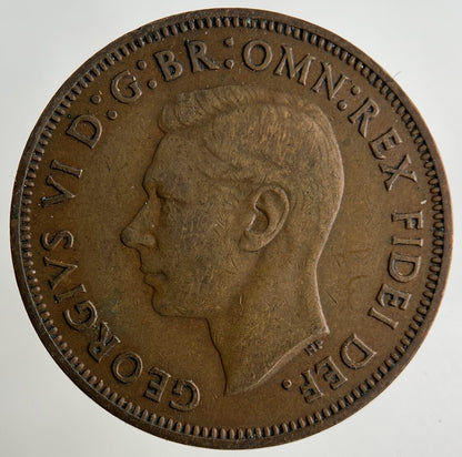 1951 George VI Half-Penny Coin | Fine Collectable Grade