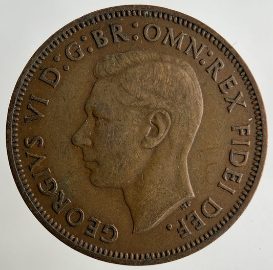 1951 George VI Half-Penny Coin | Fine Collectable Grade
