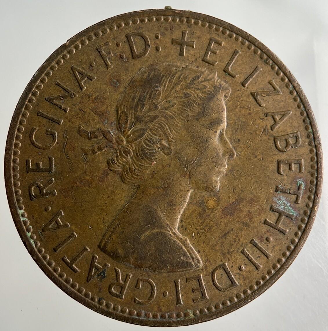 1967 Elizabeth II 2nd One Penny Coin | Fine Collectable Grade