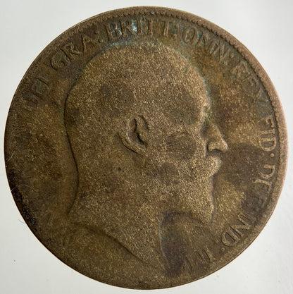 1909 Edward VII Half-Penny Coin | Collectable Grade