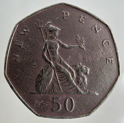 1978 Elizabeth II 2nd 50p Fifty-Pence Coin | Fine Collectable Grade