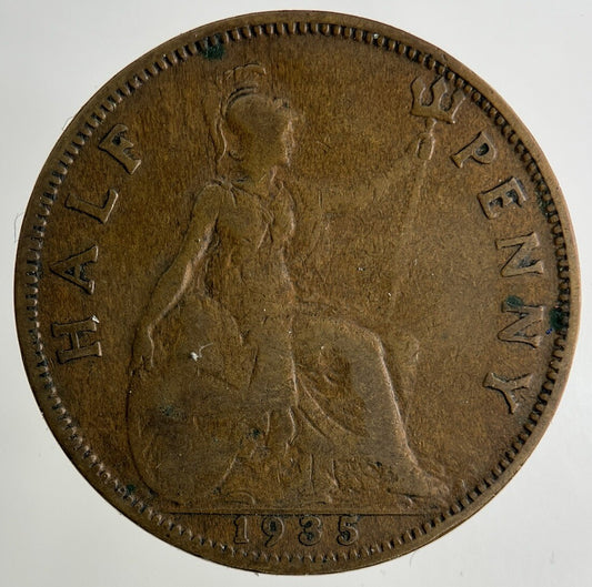1935 George V Half-Penny Coin | Collectable Grade