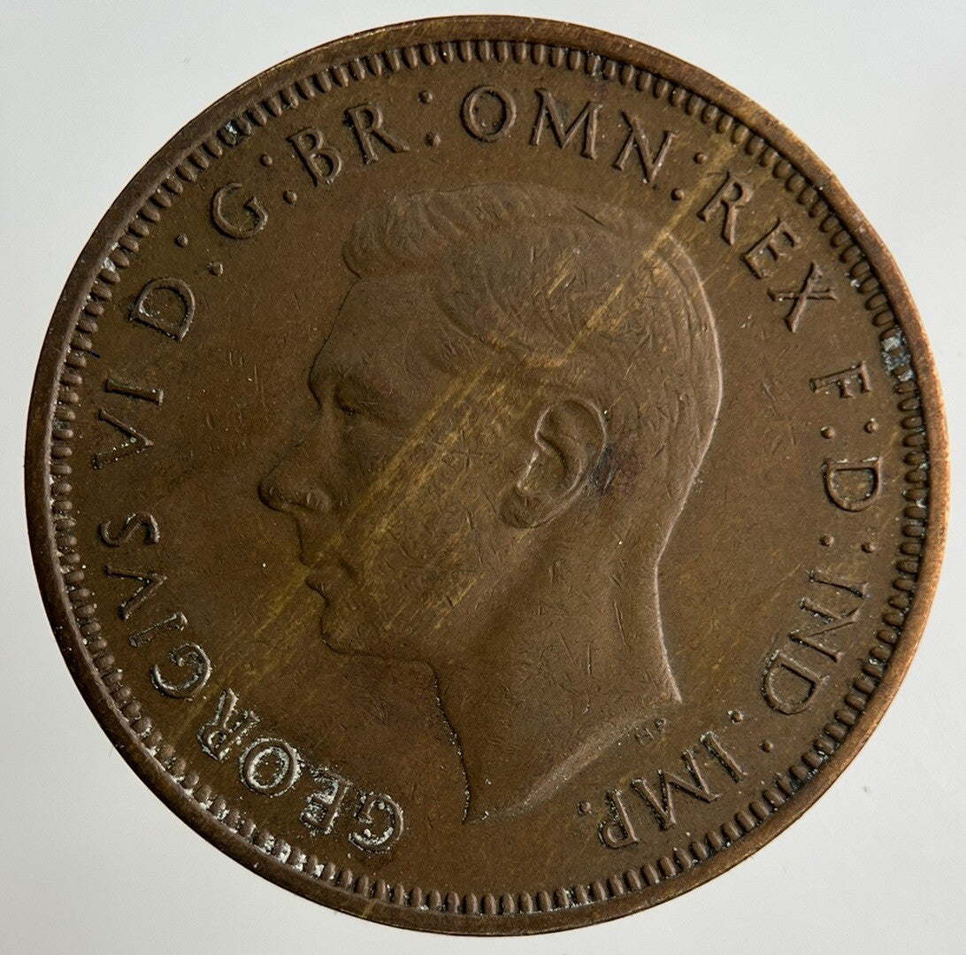 1948 George VI Half-Penny Coin | Fine Collectable Grade