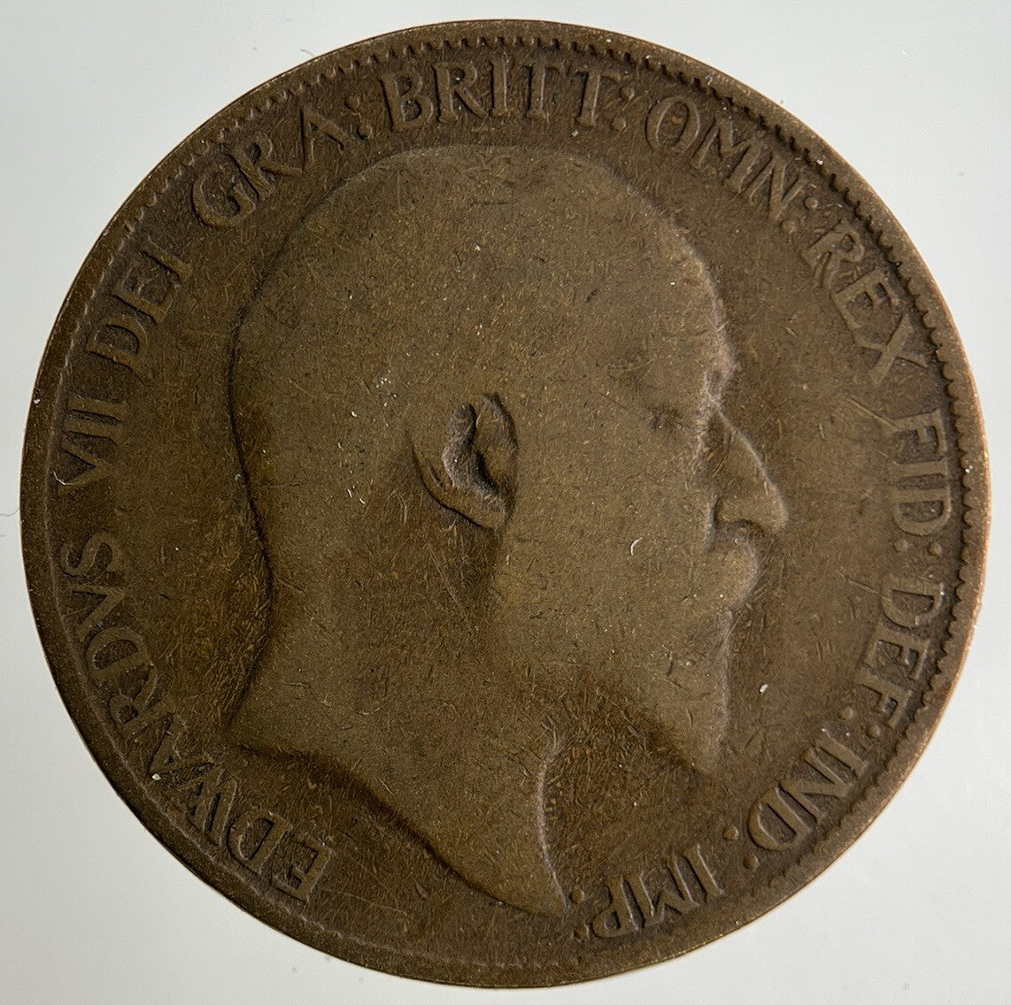 1909 Edward VII Half-Penny Coin | Collectable Grade