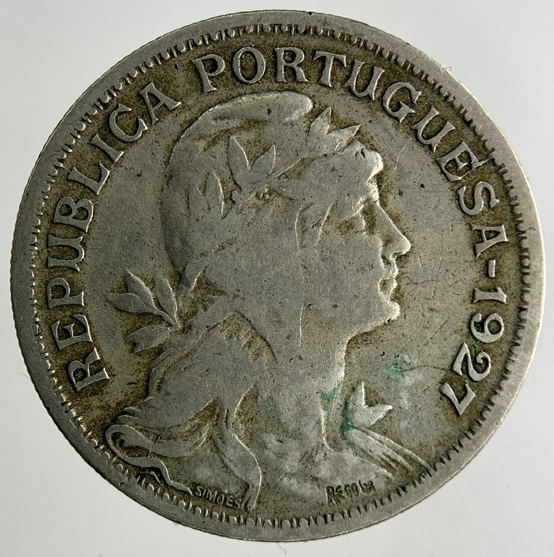 1927 Portugal 50 Centavos Coin | Collectable Grade