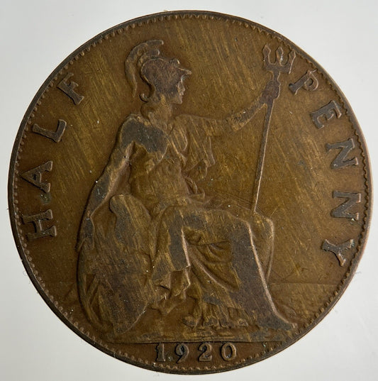 1920 George V Half-Penny Coin | Collectable Grade
